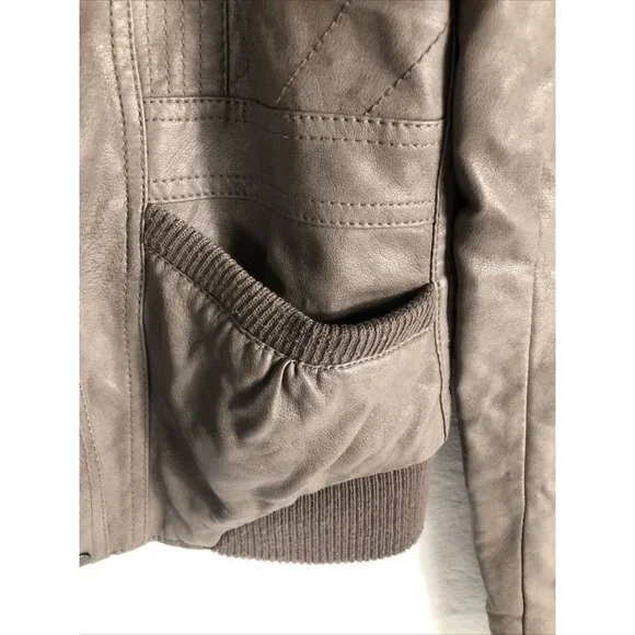 Women’s Coat Xhilaration Brown Jacket Adult Size Medium - Picture 6 of 10